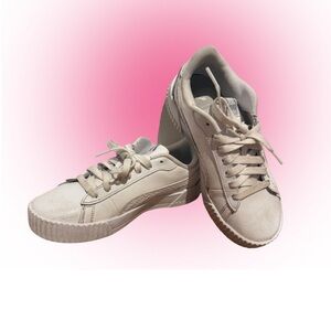 Puma Women's Beige Sneakers